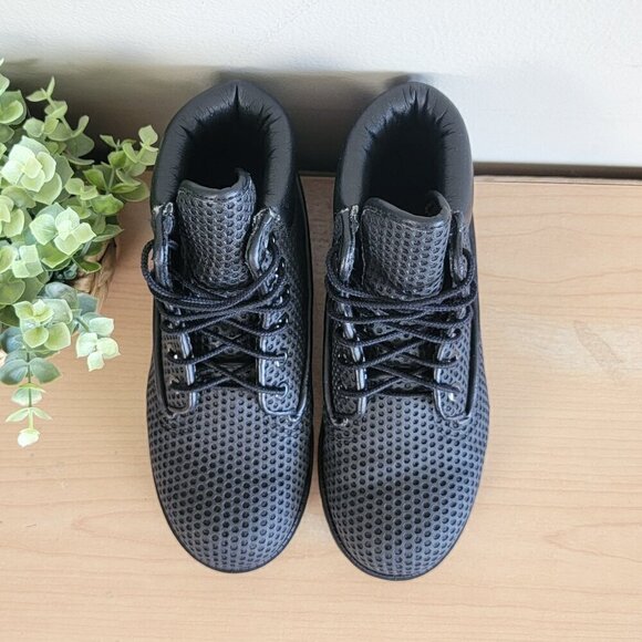 Timberland Vent Tech Hive Honeycomb Triple Black 6 Inch Classic Premium Boots 3 - Picture 6 of 14